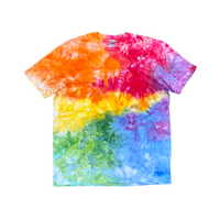 Ice Dye Pride Adult Short Sleeve Shirt XL