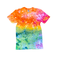 Ice Dye Pride Adult Short Sleeve Shirt XS