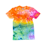 Ice Dye Pride Adult Short Sleeve Shirt XS