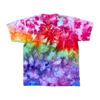 Ice Dye Pride Short Sleeve Kids Shirt Large