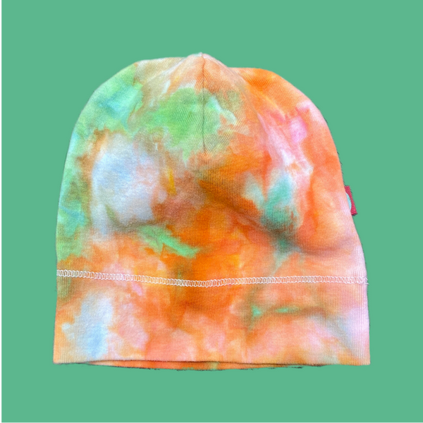 Ice Dye Baby Beanie