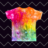 Ice Dye Pride Short Sleeve Kids Shirt 2T/3T