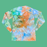 Ice Dye Long Sleeve T-Shirt Adult Small