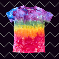 Ice Dye Pride Short Sleeve Kids Shirt 2T