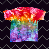 Ice Dye Pride Short Sleeve Kids Shirt Large