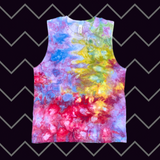 Ice Dye Pride Adult Tank Top Med