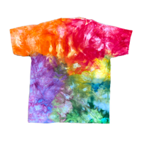 Ice Dye Pride Short Sleeve Kids Shirt Large