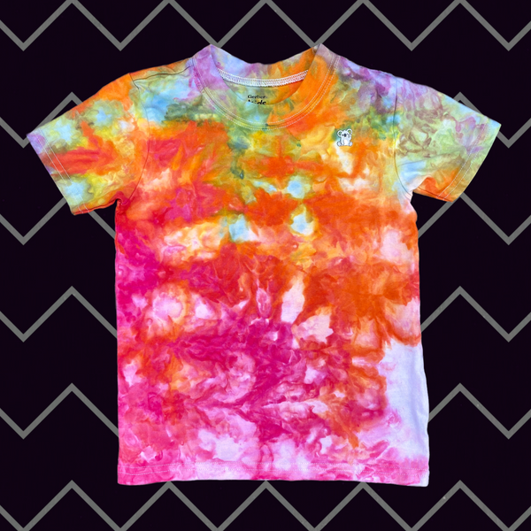 Ice Dye Pride Short Sleeve Kids Shirt 4T