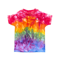 Ice Dye Pride Short Sleeve Kids Shirt 2T/3T