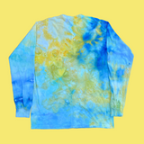 Ice Dye Long Sleeve Pocket T-shirt Adult Medium