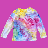 Ice Dye Long Sleeve Toddler Shirt 3-4yrs