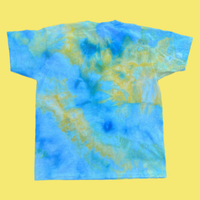 Ice Dye Short Sleeve Kids Shirt Medium