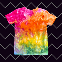 Ice Dye Pride Short Sleeve Kids Shirt 2T