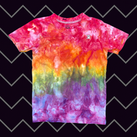 Ice Dye Pride Short Sleeve Kids Shirt 4T