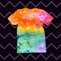 Ice Dye Pride Adult Short Sleeve Shirt XS