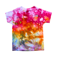 Ice Dye Pride Short Sleeve Kids Shirt 2T/3T