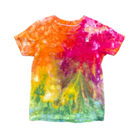 Ice Dye Pride Short Sleeve Kids Shirt 2T