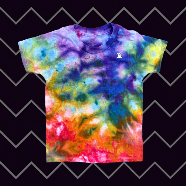 Ice Dye Pride Short Sleeve Kids Shirt 2T/3T