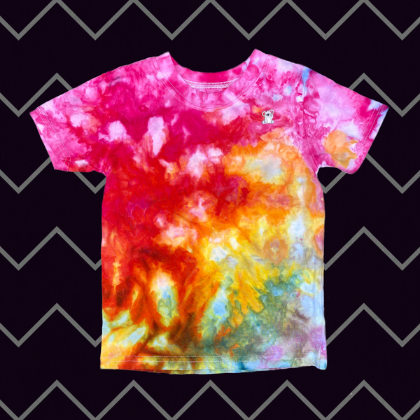 Ice Dye Pride Short Sleeve Kids Shirt 3T