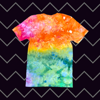 Ice Dye Pride Adult Short Sleeve Shirt XS