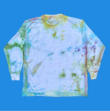 Ice Dye Long Sleeve Kids Shirt Medium