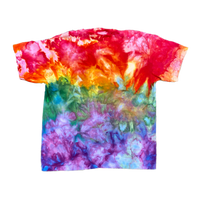 Ice Dye Pride Short Sleeve Kids Shirt Large