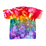 Ice Dye Pride Short Sleeve Kids Shirt Large