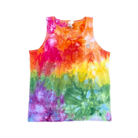 Ice Dye Pride Kids Tank Top Youth Small (6-8yr)