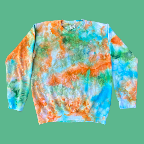 Ice Dye Sweatshirt Adult Small