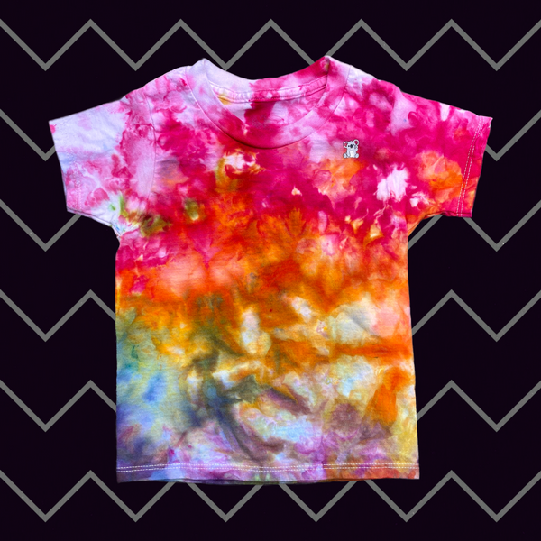 Ice Dye Pride Short Sleeve Kids Shirt 2T/3T