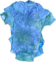 4PK Ice Dye Short Sleeve Onesies